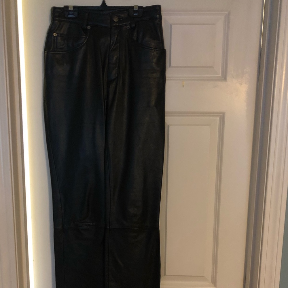 Leather pants